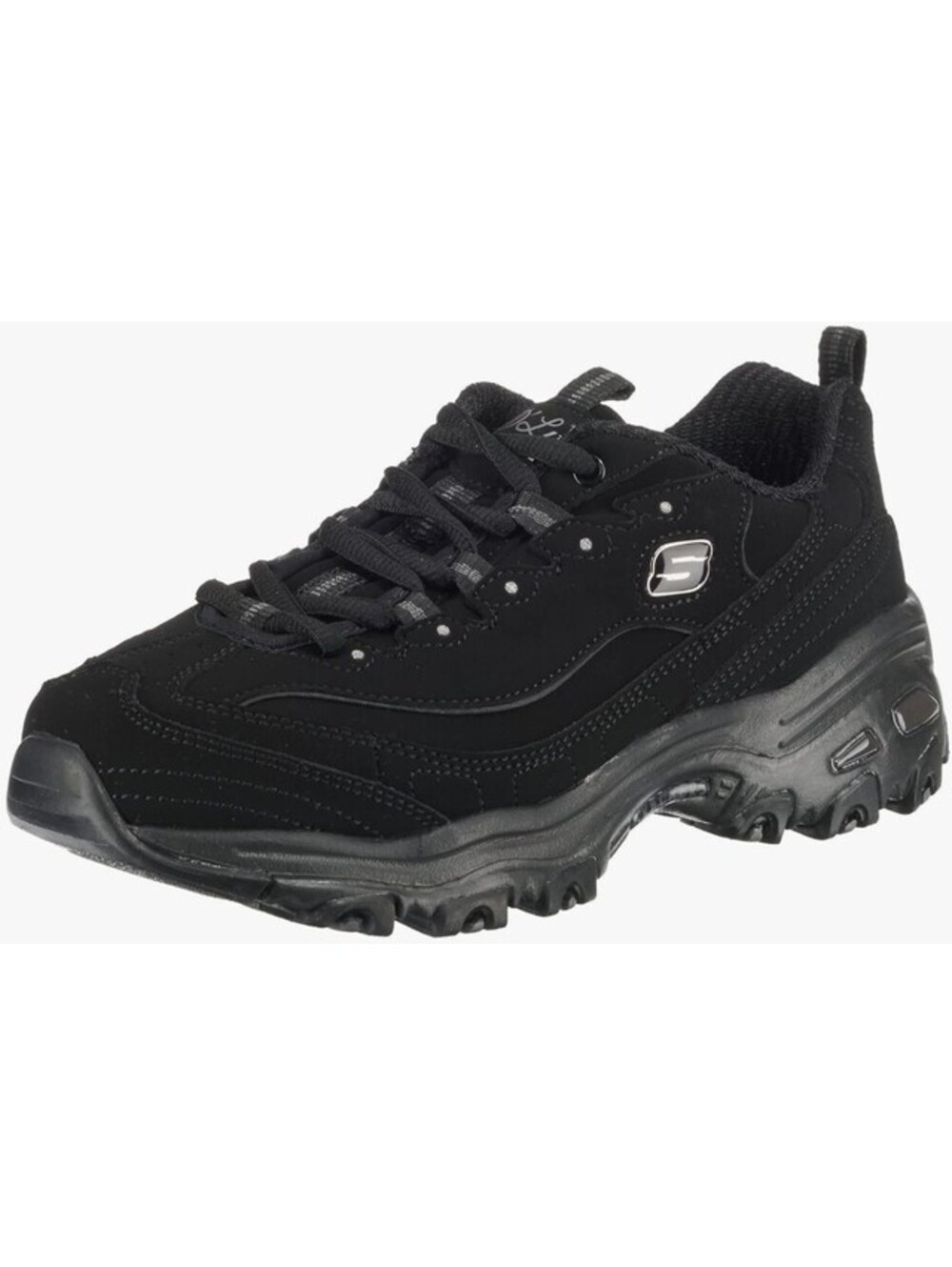 SKECHERS D'Lites - Play On Black Women's Sneakers Shoes 11949/BBK Sz.10 NEW